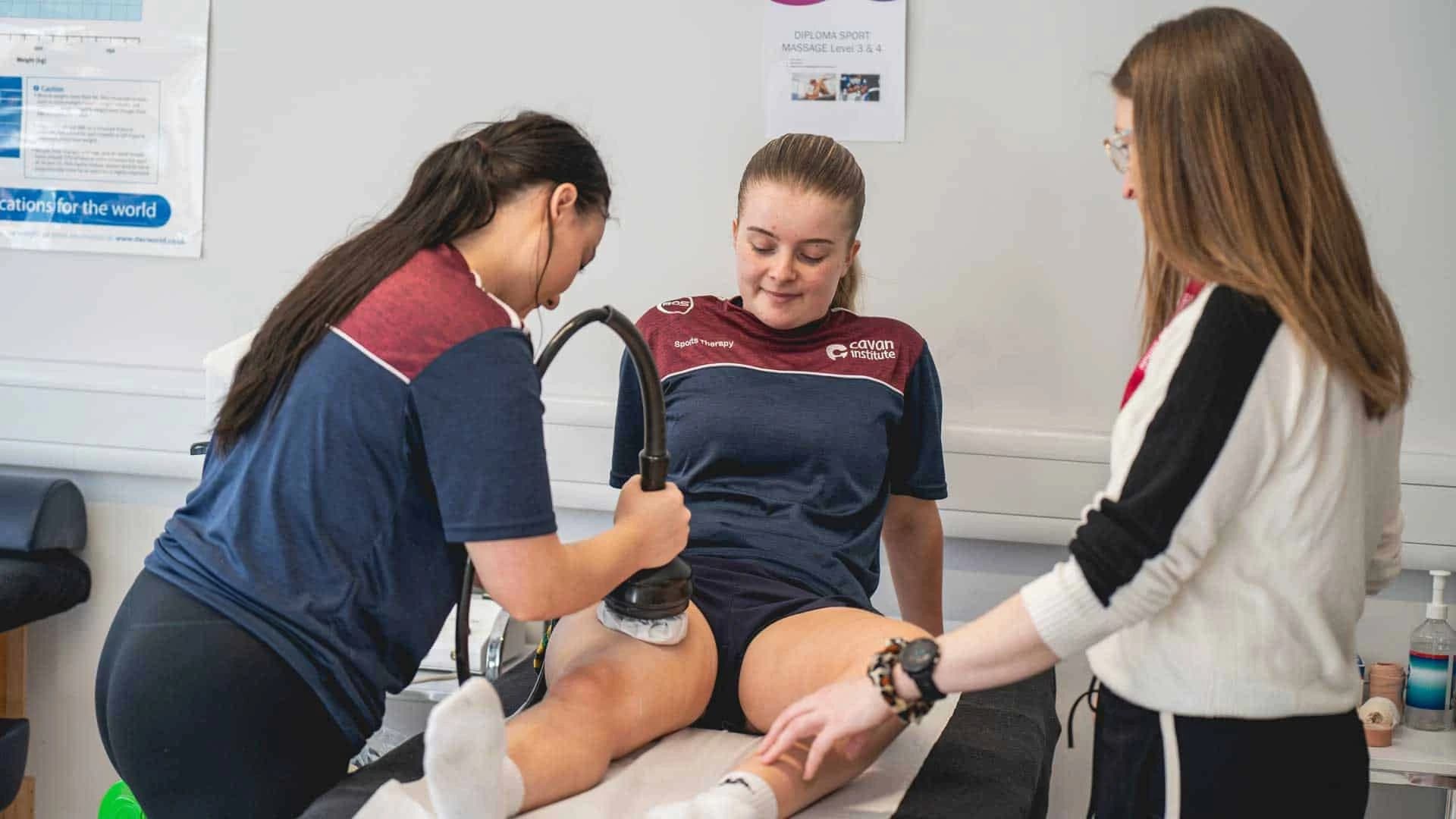 Preventative physiotherapy session